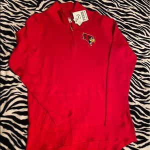VS Pink ( NWT ) ISU Redbirds pullover Sz XSmall
